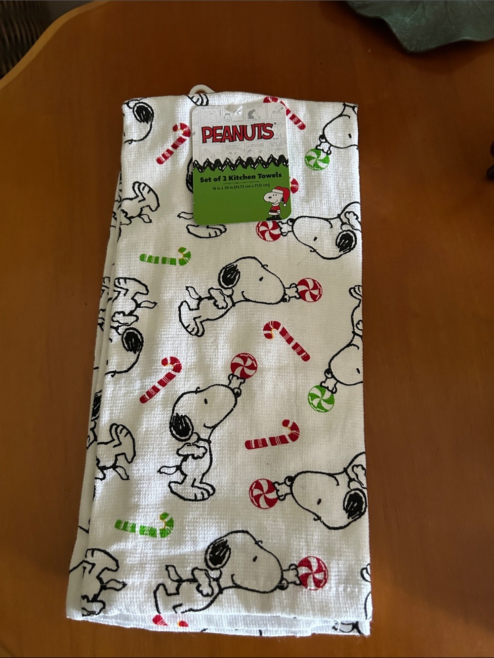 Snoopy Christmas Kitchen Towels